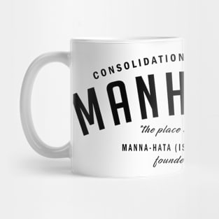 New York Manhattan Mug